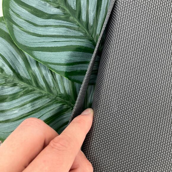 Rectangle Dark Gray Zip Around Side Handle Business Office Organizer Travel Bag - Picture 4 of 10